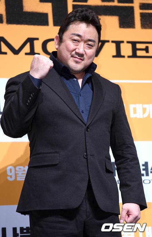 演员马东锡为防止新冠病毒扩散捐赠1亿韩元
