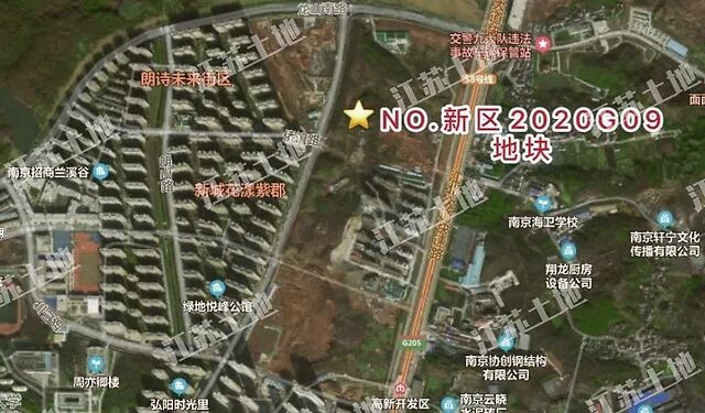 地理位置:江北新区高新路以东,龙山南路以南-02地块