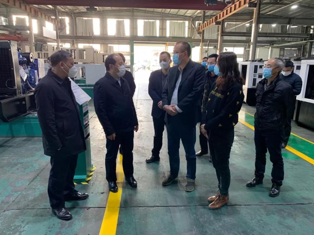 宁德市人大常委会主任金敏等一行莅临亚南集团开展复工调研