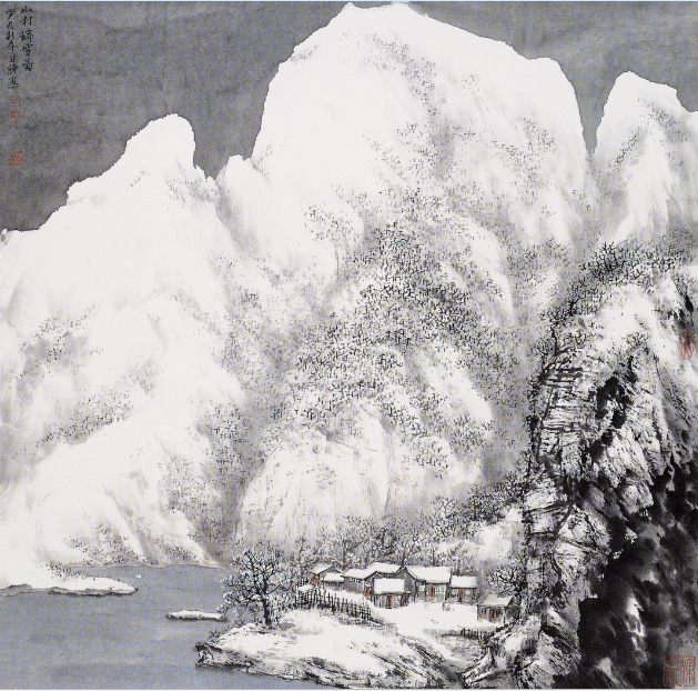 画云高手孙日晓——简评山水画家孙日晓