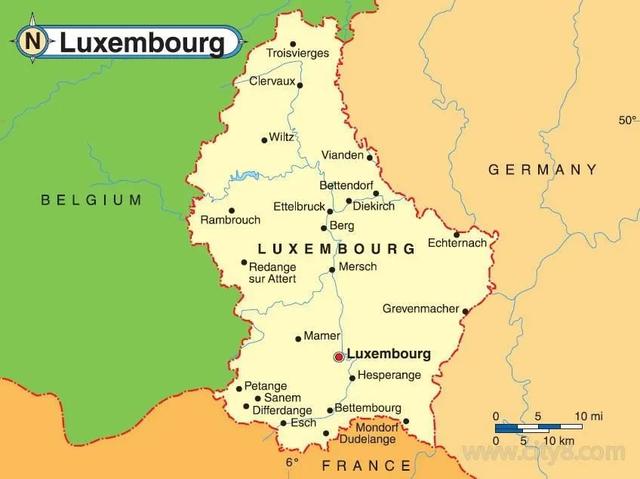 欧洲小国卢森堡的逆袭
