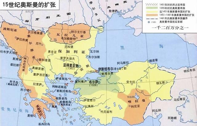 同样面对奥斯曼帝国,为何东罗马被消灭,而神圣罗马能成功