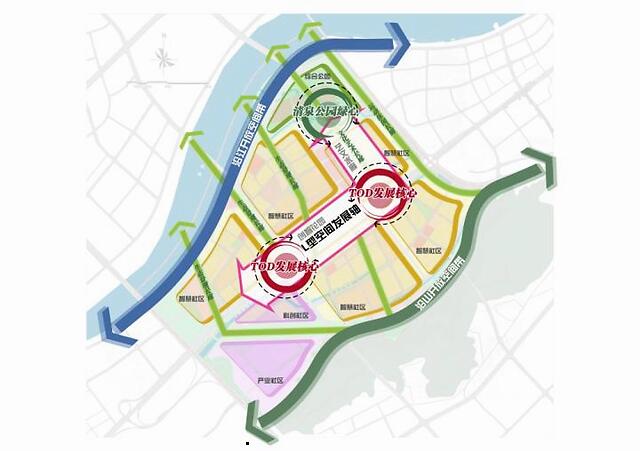 宁波市北仑区滨江核心片区控制性详细规划修编批后公布