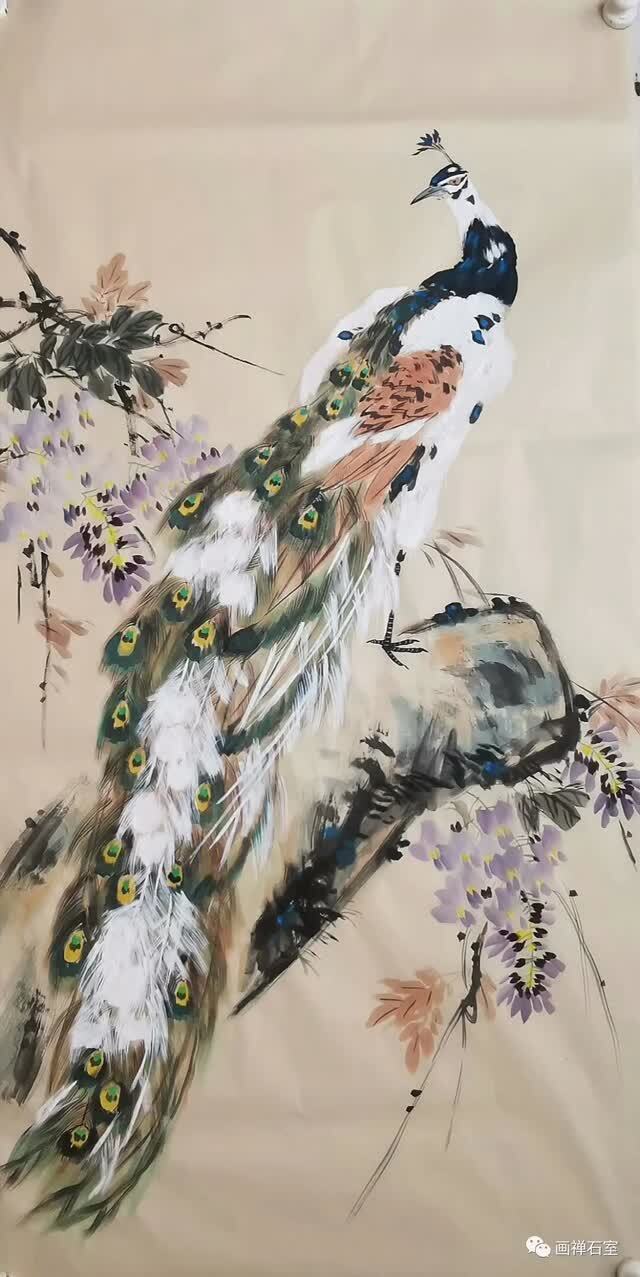 张忠怀 写意花鸟画作品赏析_大风号_凤凰网