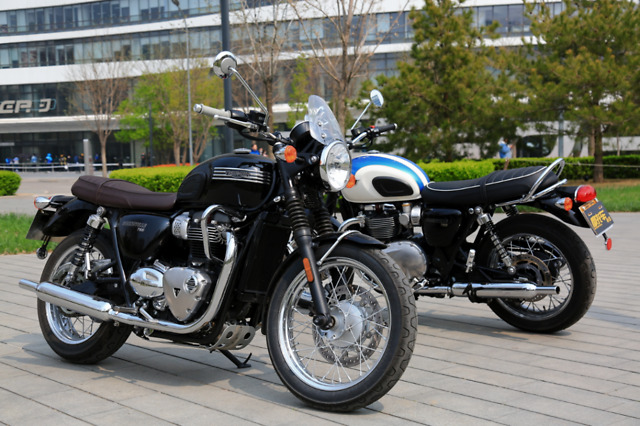 车评:英伦复古双杰,品味凯旋bonneville t100/t120的魅力