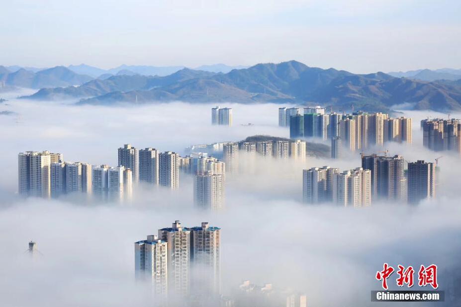 雷雨冰雹彩虹晚霞乳状云 贵州1天现5种气象景观