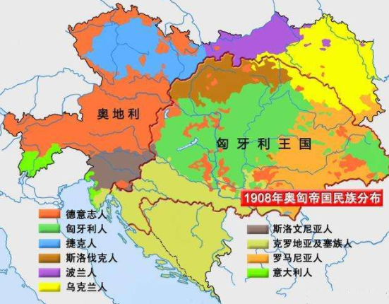 从称霸欧洲到沦为欧洲小国奥地利为什么越来越小
