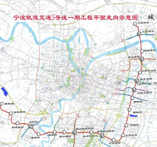 宁波地铁5号线一期建设迎来新进展