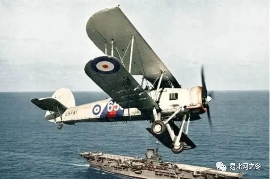 贯穿整场大战的常青树,英国fairey"剑鱼"鱼雷轰炸机