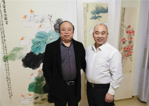 张宪平教授美术作品收藏仪式在山东聊城举行