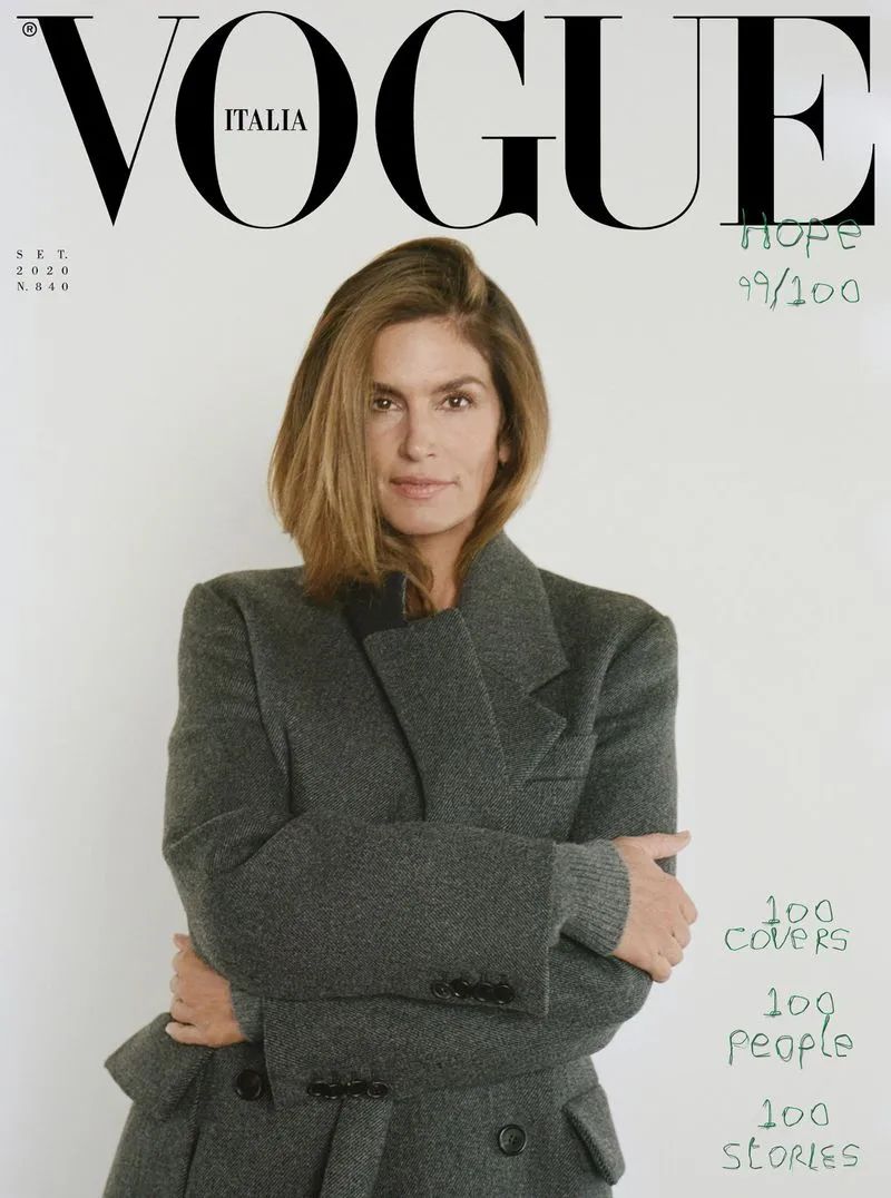 意大利vogue九月刊有100张封面