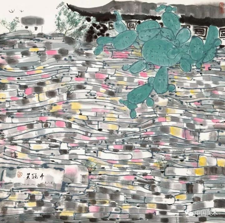 吴冠中百幅国画作品高清欣赏,值得珍藏