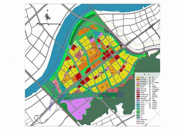 宁波市北仑区滨江核心片区控制性详细规划修编批后公布