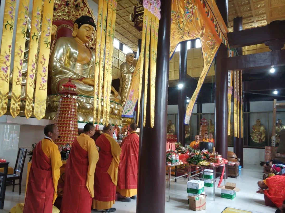东台市观音禅寺庚子年观世音菩萨成道日放生祈福法会功德圆满附放生