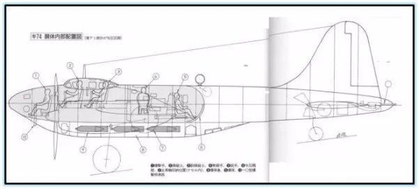 从日本东京直飞柏林立川ki74高空侦察轰炸机