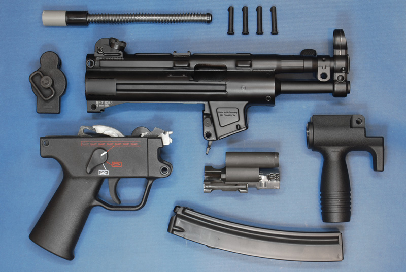 绝地求生冲锋枪系列原型mp5k全金属玩具版