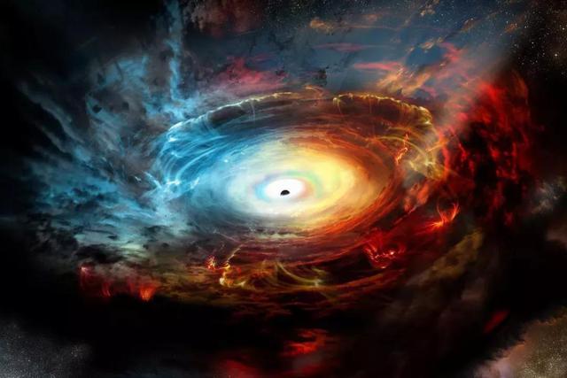 黑洞如何将周围弥散物质中的光反射回自身?