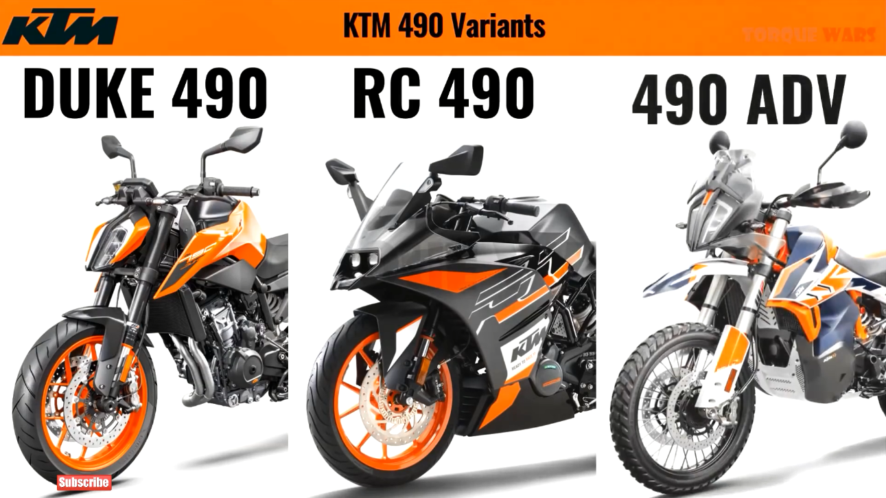 本田cb500系列最强对手 ktm 490五款车型或将称霸