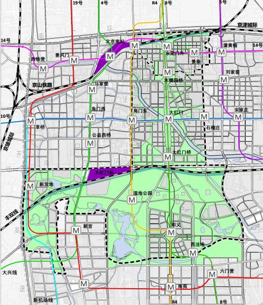 重磅!丰台南中轴大红门地区详细规划出炉