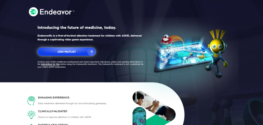 endeavorrx(即akl-t01)申请页面