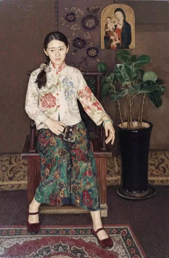 杨飞云 礼拜日-162×113 布面油画 2007