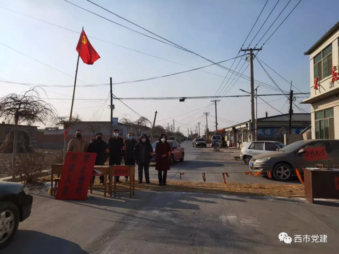 乡村疫线的守卫者记西市区驻大石桥市旗口镇红西村第一书记杨涛