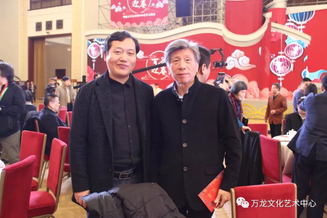 与全国政协委员,中国书法家协会主席苏士澍先生合影