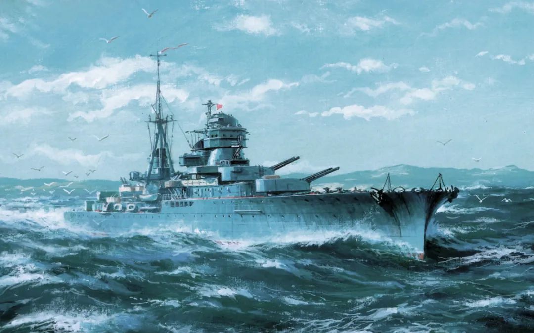 苏联海军刻赤号轻巡洋舰,原意大利海军奥斯塔公爵号.