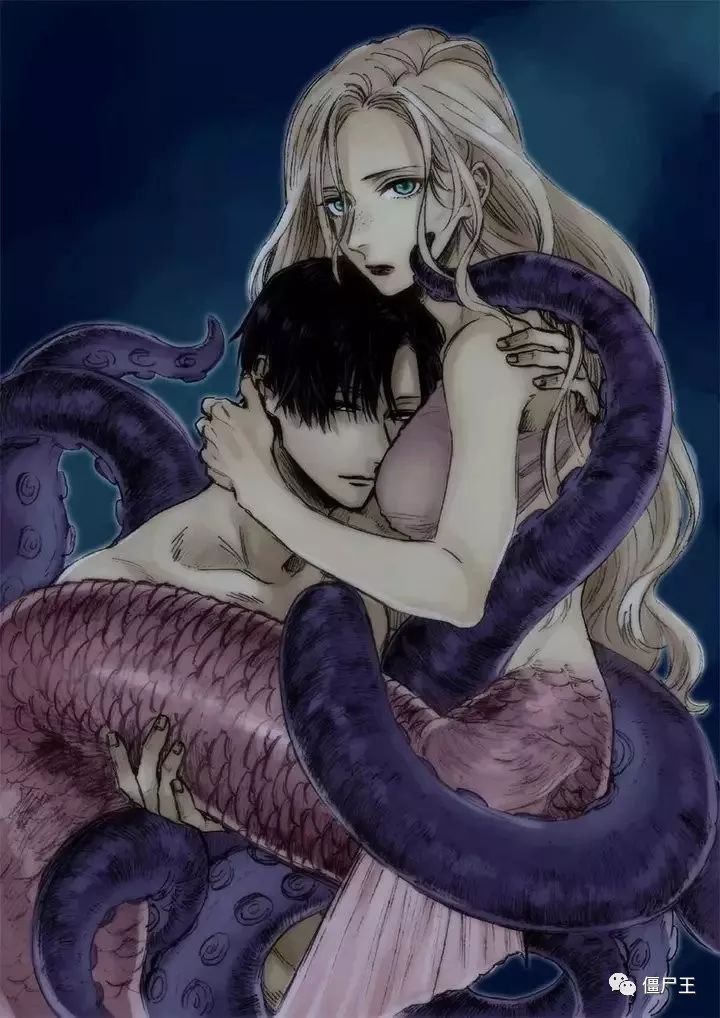 僵尸王漫画:夜里的美人鱼