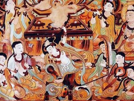 你知道唐朝和北魏那时候的敦煌壁画风格吗?