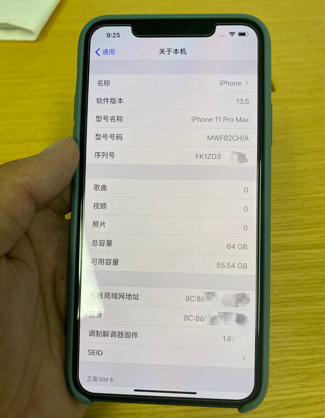 网友花5800买到一台iphone11promax结果这是台没有保修的苹果