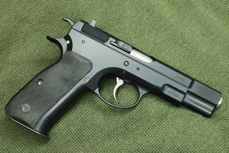 m1911不过如此 捷克的蓝钢浪漫cz-75 airsoft金属玩具气动bb弹版