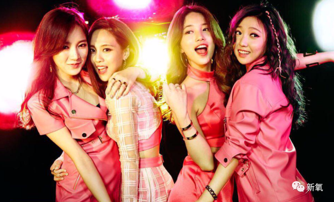 她其实就是跟孟佳和王霏霏同一个女团出身—— miss a.