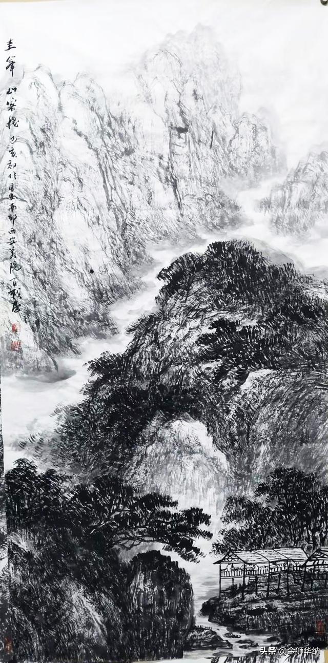 春到华夏——著名画家李百战山水画欣赏