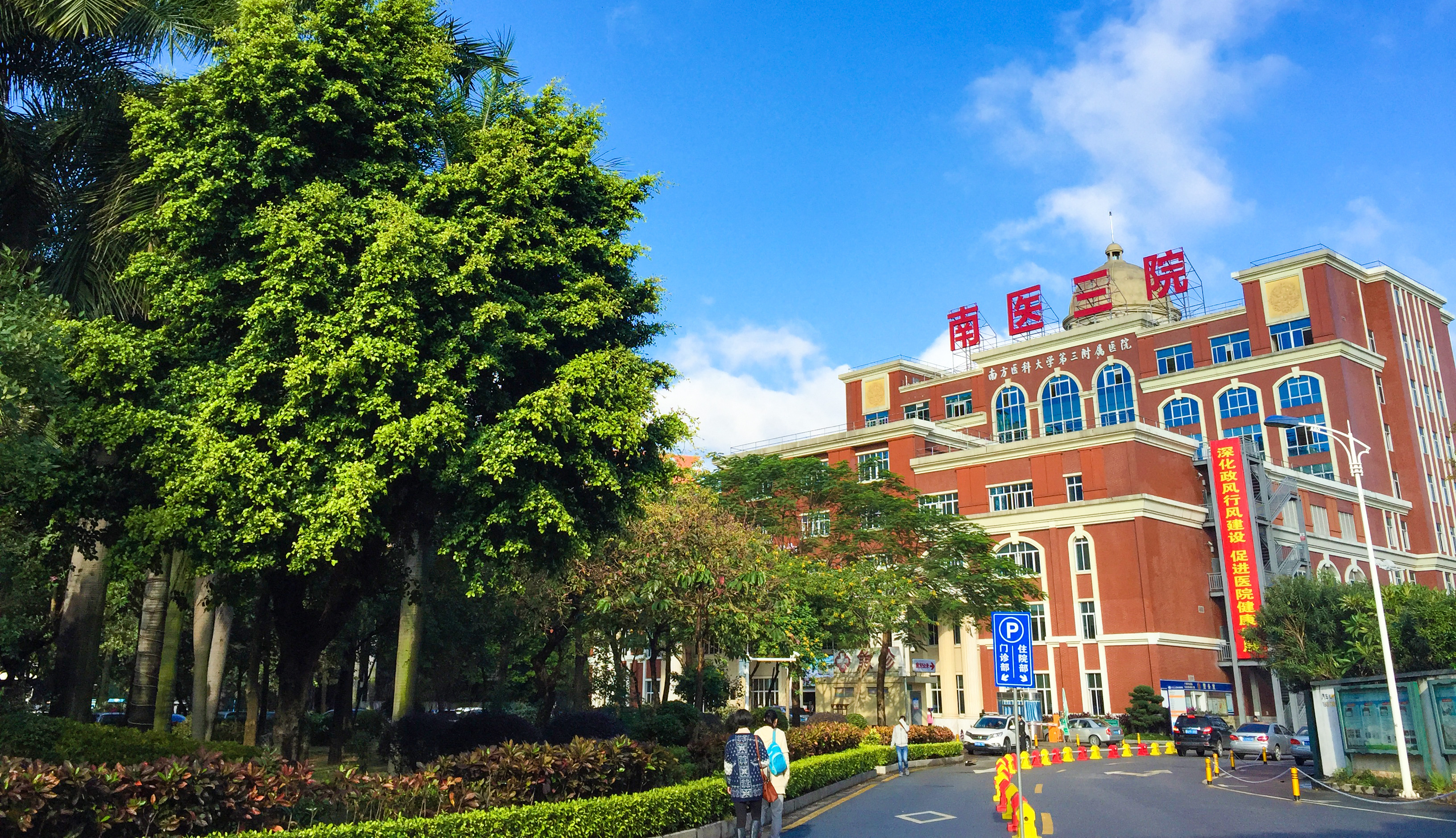 它就是南方医科大学第三附属医院(广东省骨科研究院,广东省骨科医院)