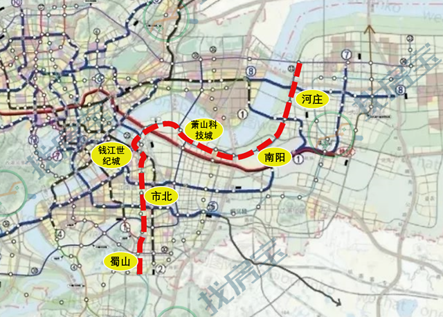 杭州最新地铁规划来了!这些板块要成为下一个爆发点?