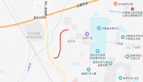 郑州中原区,金水区,惠济区6条道路规划公示