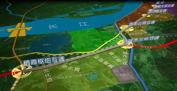 龙潭至主城这条快速公路建成