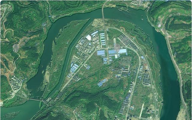 卫星图上看遂宁射洪:建设大气,不愧为四川丘陵强县
