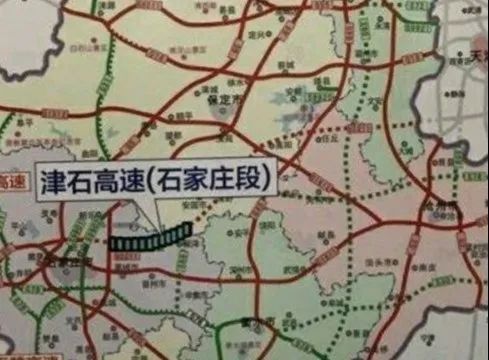 ▽ 津石高速公路工程分为天津段东段,西段两段建设.