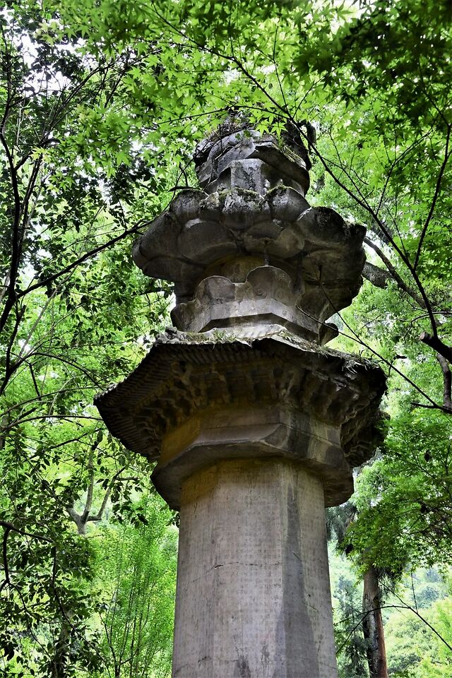 千年石经幢与悠悠灵隐寺