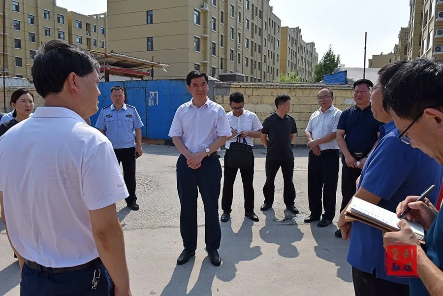 刘斯杰调研督导垦利区创建全国文明城市工作