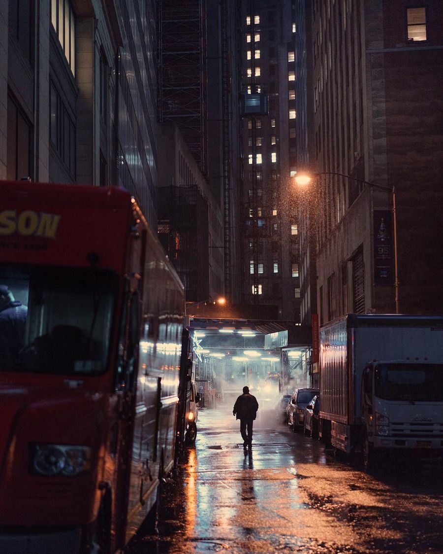 雨季已至,来看看这两位摄影师如何表现"夜雨"的意境