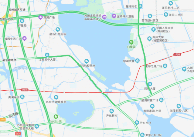 两站通独墅湖!