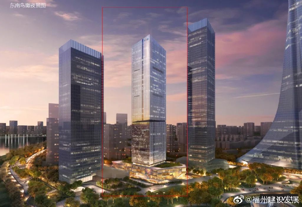 重磅福州又一座250米超高层项目效果图曝光城市天际线加速形成