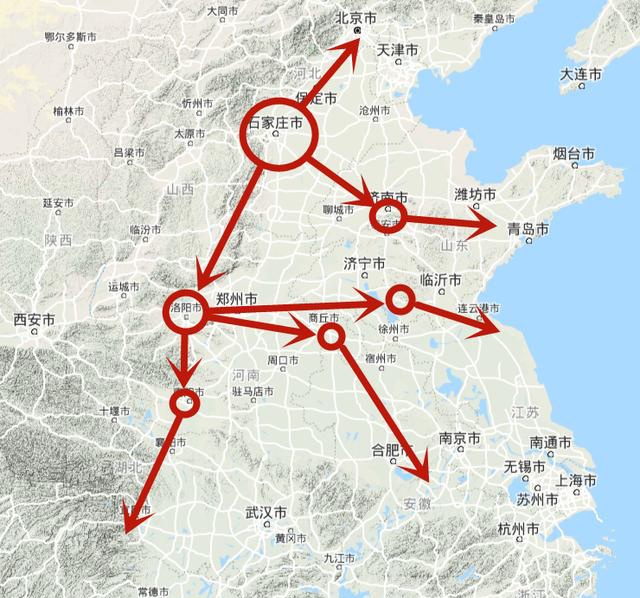 刘秀统一路线,由华北而中原,再图江南