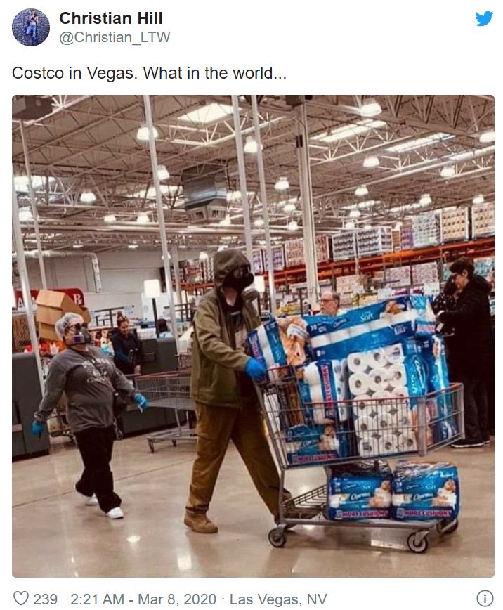 为什么外国人都在抢购卫生纸