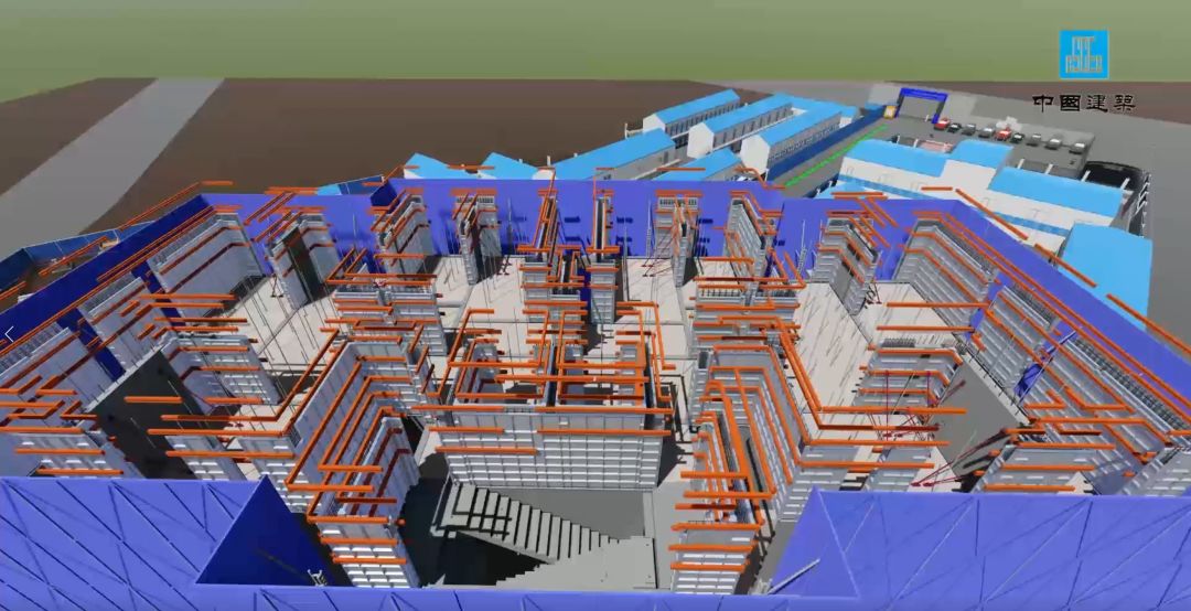 动画丨中建城建公司装配式建筑产业化施工演示视频