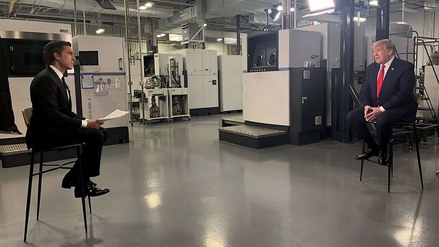 想对死去的7万人说什么？特朗普这么答