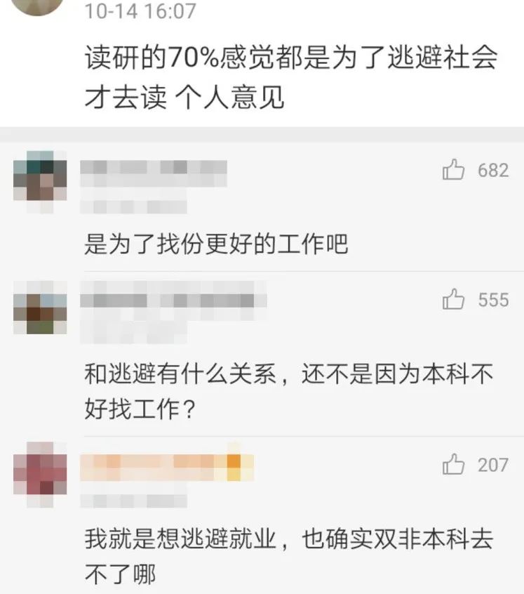 “读了研才发现，学历越高越难找工作”